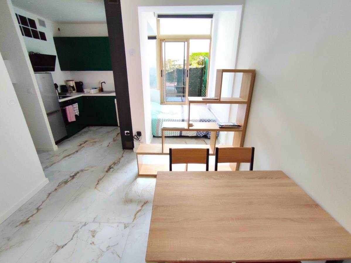 Garden Level Nearby Beach Niza Exterior foto